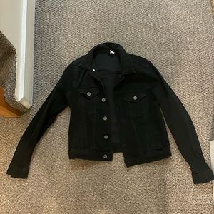 &Denim Black Jean Jacket